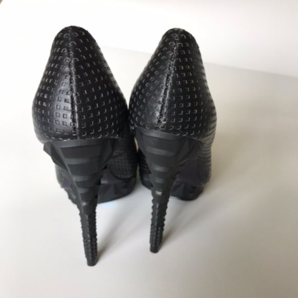 Rachel Roy statement faux leather heels - Picture 2 of 4